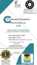 Aperte le iscrizioni al 28° Concorso Fotografico Nazionale “Città Morciano di Romagna”